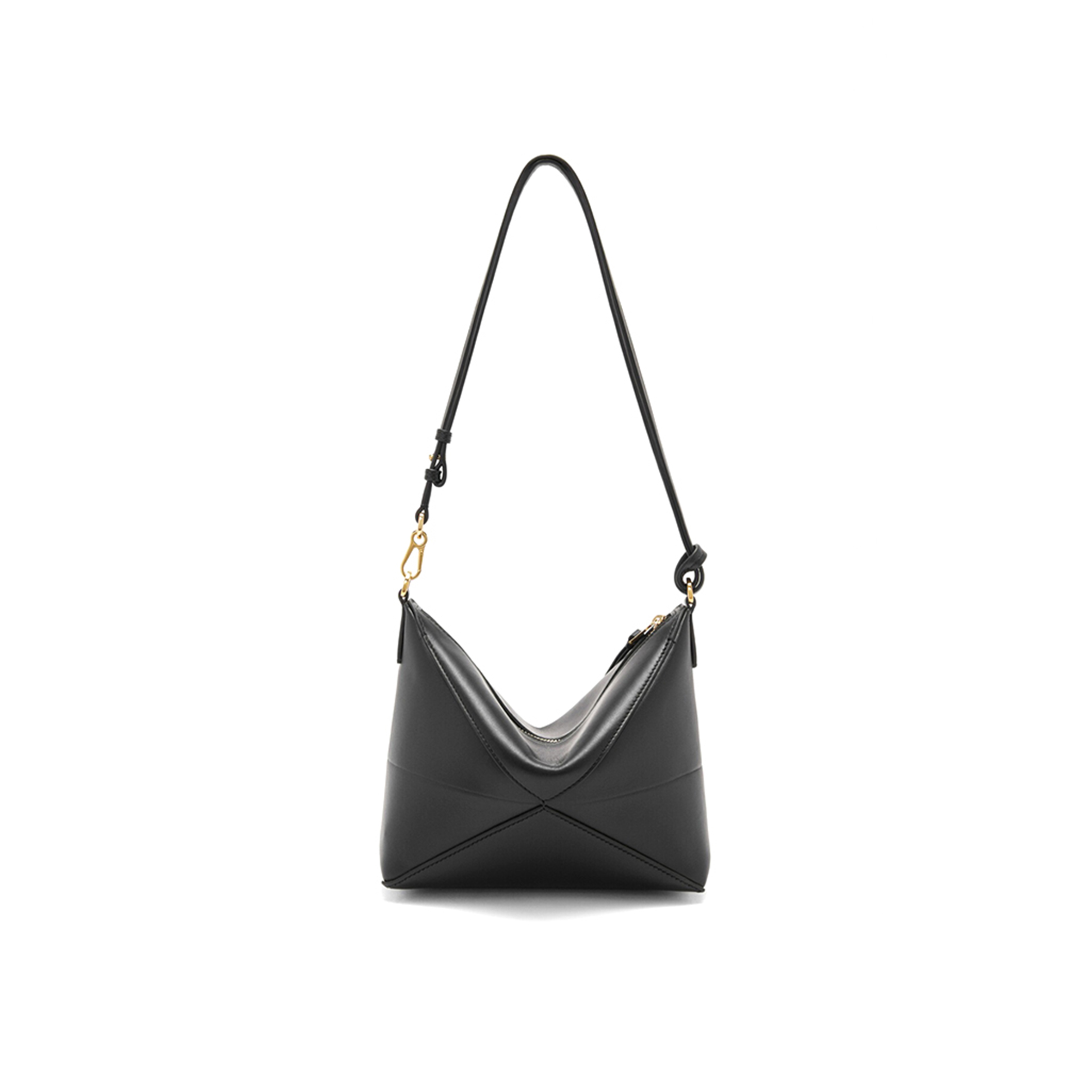 LOEWE PUZZLE FOLD LEATHER SHOULDER BAG (23*15*6cm)